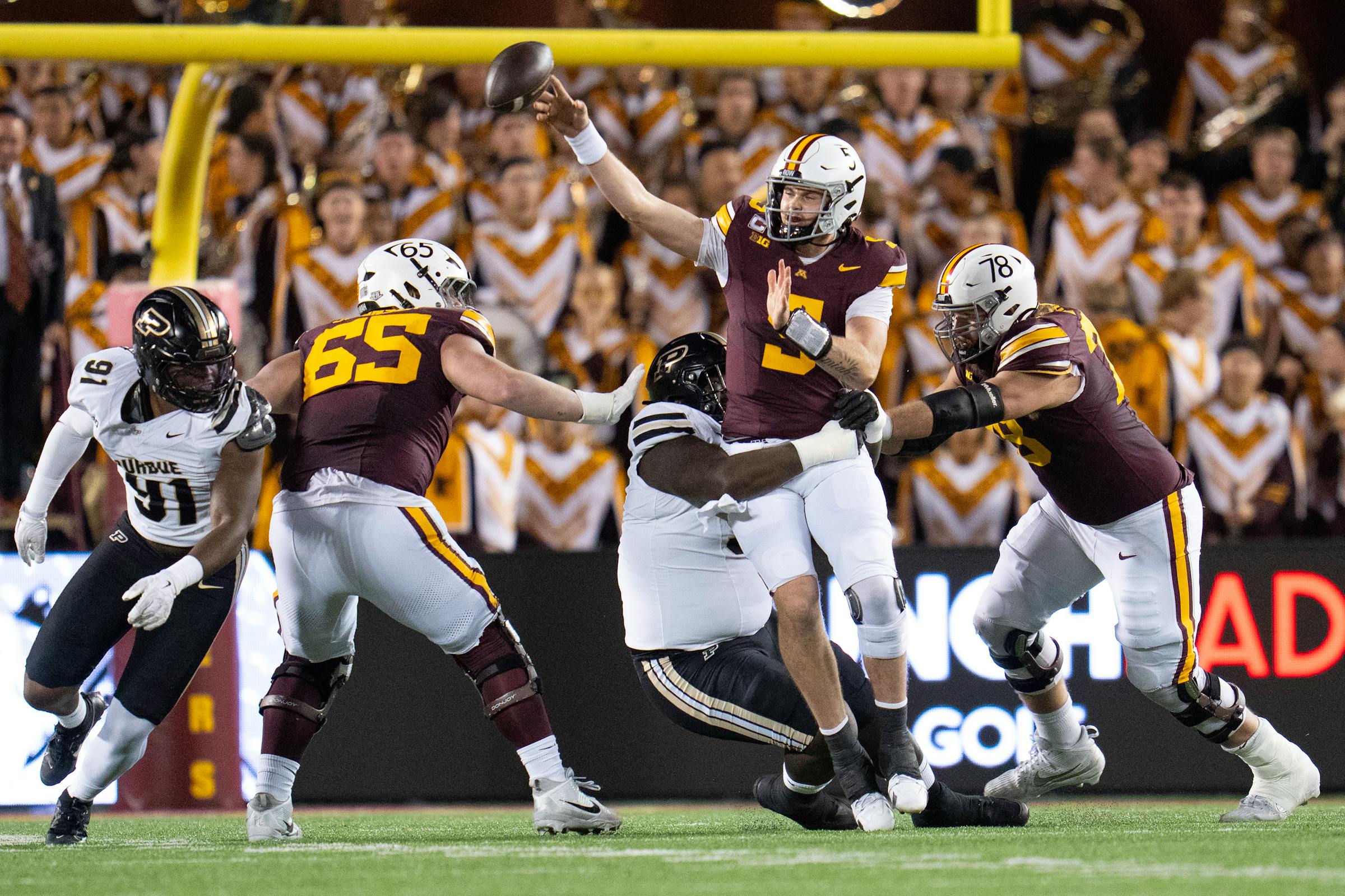 Gophers football got the win vs. Purdue, but still has issues Gophers football got the win vs. Purdue, but still has issues